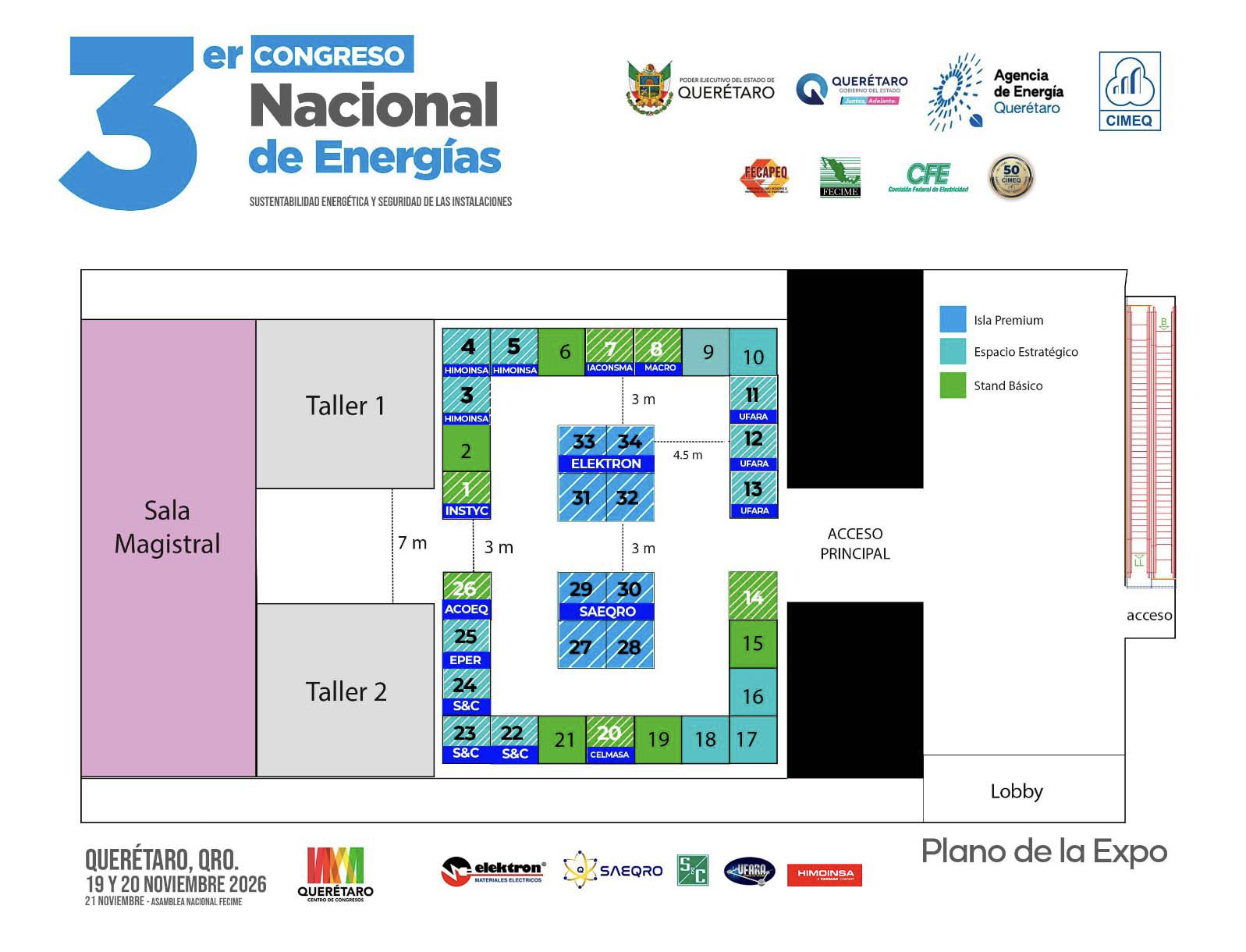 Plano del Evento