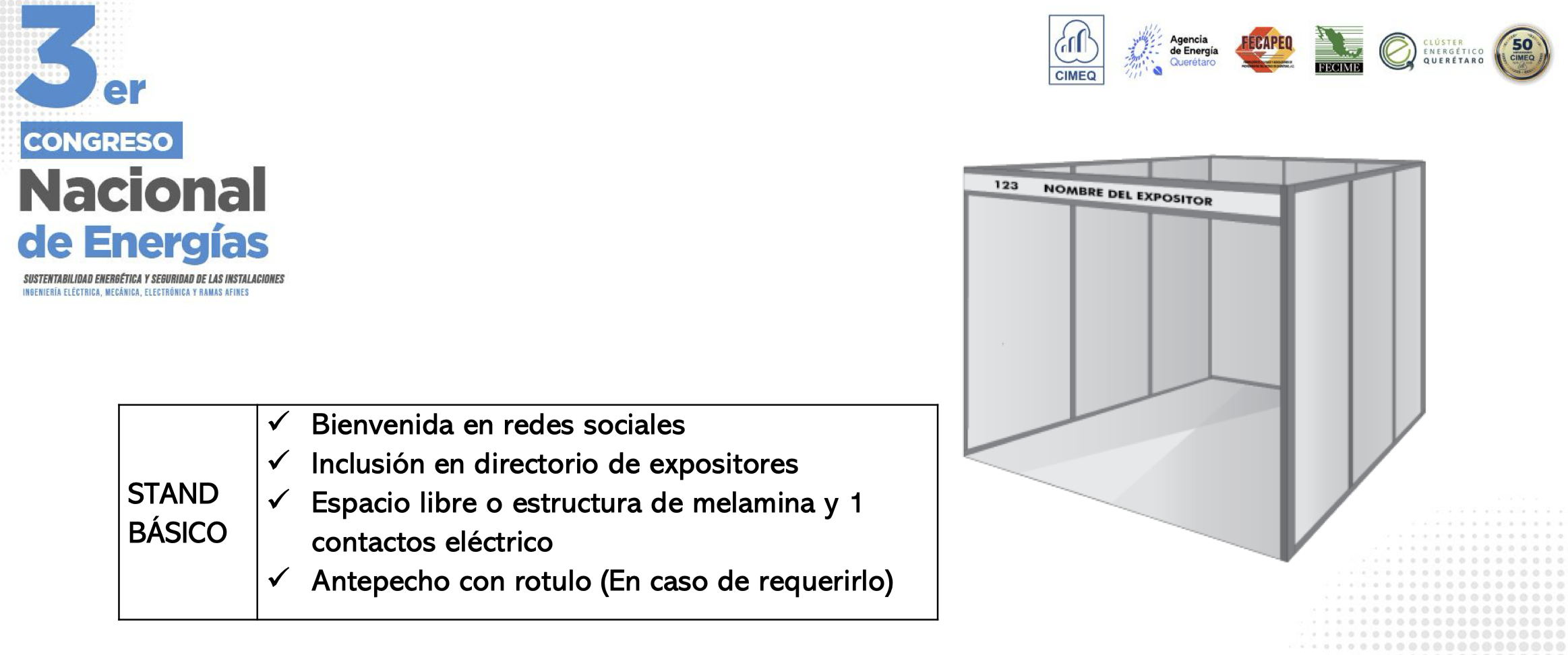 Información de Stands